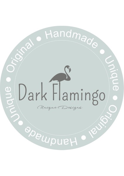 Dark Flamingo El Yapımı Üç Boyutlu Şans Gözü Ahşap Duvar Dekoru