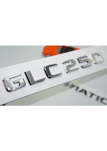 GLC250 4matic Bagaj Krom Abs Yazı Logo Benz Ile Uyumlu