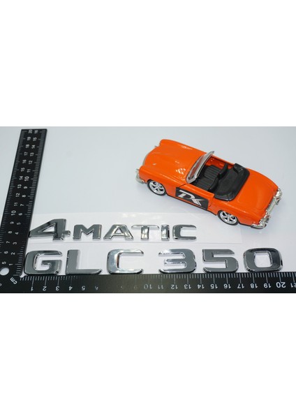 GLC350 4matic Bagaj Krom Abs Yazı Logo Benz Ile Uyumlu fırsatları