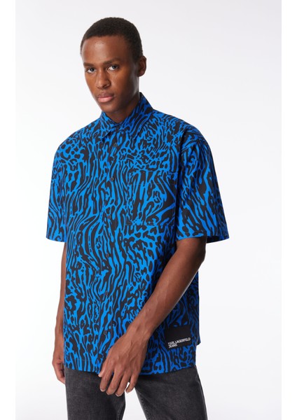 Mavi Erkek Gömlek 240D1602_KLJ Sslv Aop Shırt indirimleri