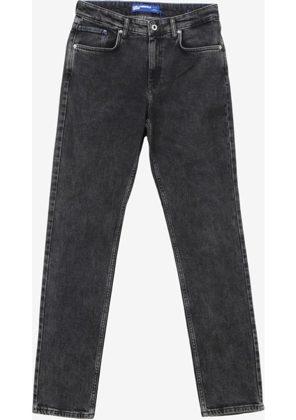Gri Erkek Denim Pantolon 240D1115_Klj Slim Logo Denim modelleri