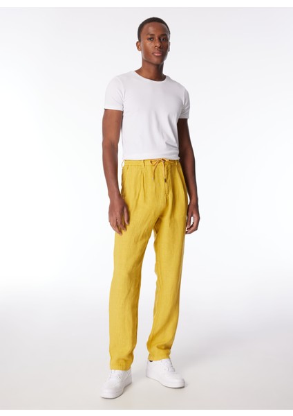 Gmg Fırenze Normal Bel Regular Fit Hardal Erkek Pantolon GU24MSS01017