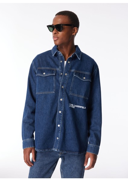 Erkek Denim Gömlek 240D1603_KLJ Regular Utlty Shırt Ja