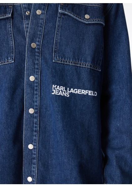 Erkek Denim Gömlek 240D1603_KLJ Regular Utlty Shırt Ja fırsatları