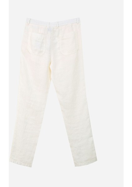 Gmg Fırenze Normal Bel Regular Fit Ekru Erkek Pantolon GU24MSS01017