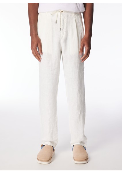 Gmg Fırenze Normal Bel Regular Fit Ekru Erkek Pantolon GU24MSS01017