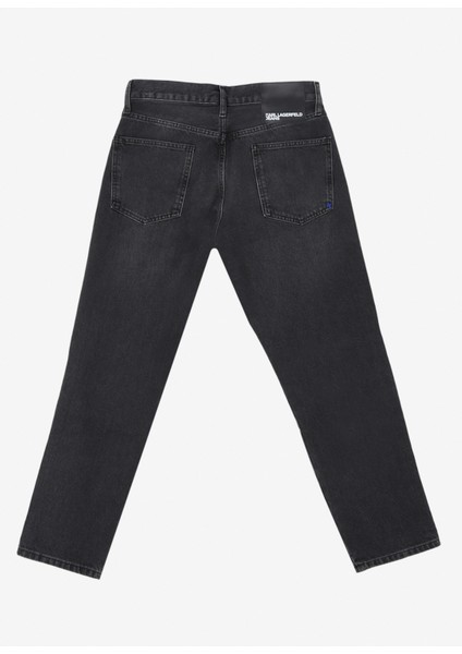 Siyah Erkek Denim Pantolon 240D1106_Klj Tapered Logo Denim modelleri