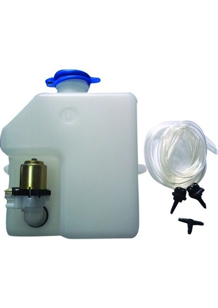 Üniversal Silecek Su Fiskiye Depo Seti (Motor + Hortum) DK9534 Gtk Gold