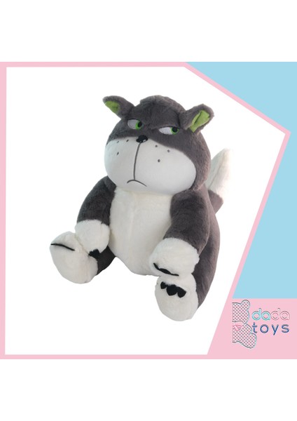 Kizgin Kedi Sabri Peluş Uyku Arkadaşi 40 cm Antrasit 416008 fırsatları