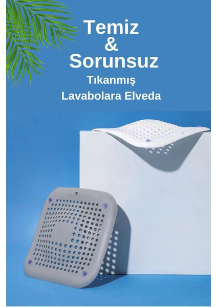 2 Adet Lavabo ve Küvet Gider Filtresi Mutfak Lavabo Filtresi Süzgeç Filtre