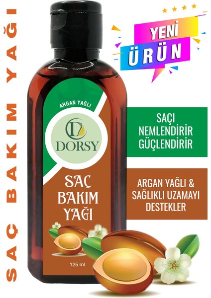Argan Yağlı Saç Bakım Yağı