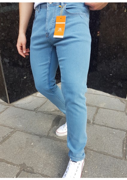 Skinny Fit Likralı Pantolon