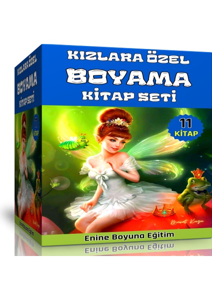 Kızlara Özel Boyama Kitap Seti (11 Kitap – 220 Boyama)