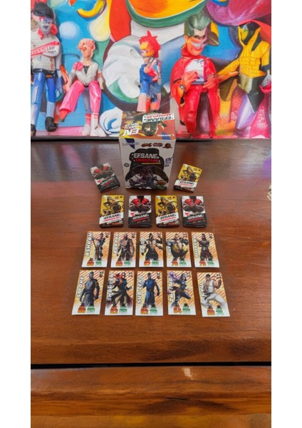 Efsane Savaşçılar Oyun Kartları & 6 X10 Toplam 60 Adet Kart & Kutusuz