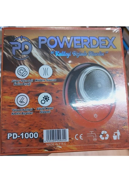 4-6 Saat Pd 1000 Keskin Bıçaklı Sıfır Sakal Için Modern Tasarım Mini Tıraş Makinesi Sakal