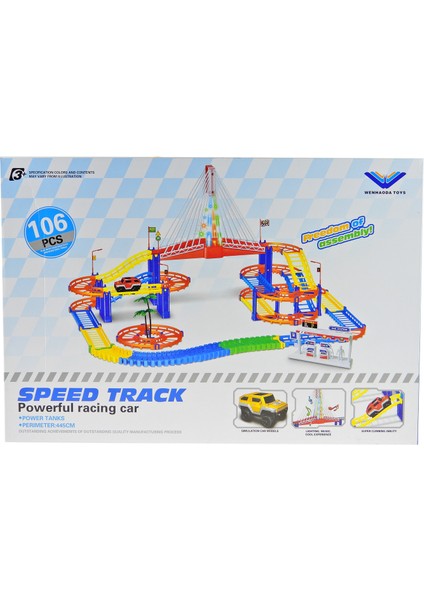 Oyuncak Arabalı Lunapark Işıklı Sesli 106 Parça fiyatları