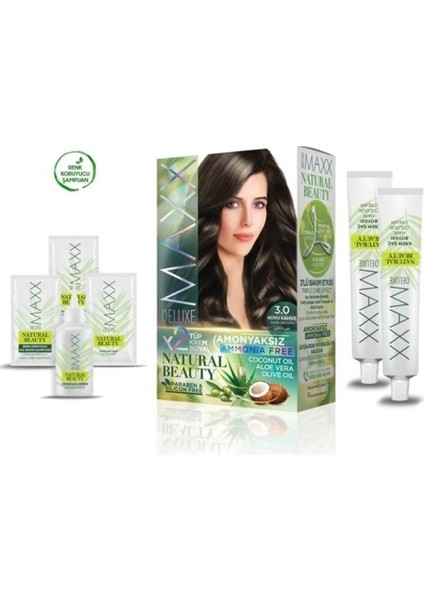 Natural Beauty Amonyaksız Saç Boyası 3.0 Koyu Kahve