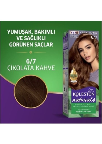 Naturals Saç Boyası Koyu Kestane 3/4 fırsatları