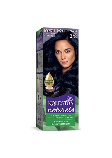 Naturals Saç Boyası Böğürtlen Siyahı 2/8