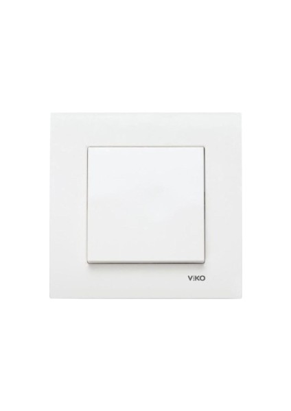 Karre Anahtar Elektrik Anahtarı Beyaz