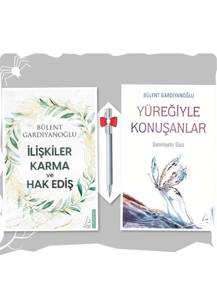 İlişkiler Karma ve Hak Ediş - Yüreğiyle Konuşanlar - 2 Kitap - Bülent Gardiyanoğlu