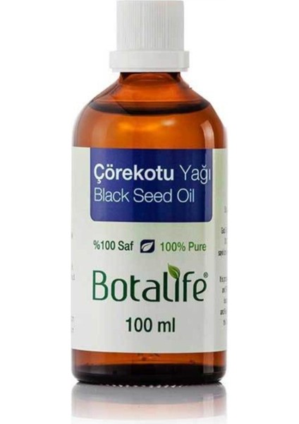 Çörekotu Yağı Soğuk Pres 100 ml Botalife