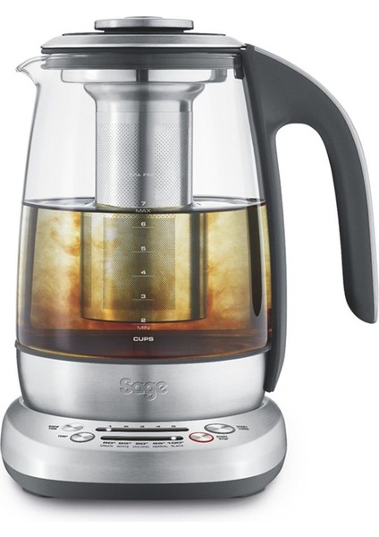 220 - 240 V STM600 The Smart Tea Infuser Çay Makinesi Elektrikli Çaydanlık Siyah 500+ L 1-2 L Çelik