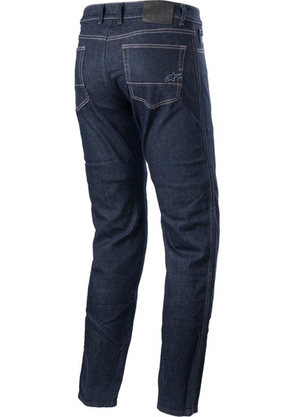 Sektor Regular Fit Denim Korumalı Motosiklet Pantolonu Mavi