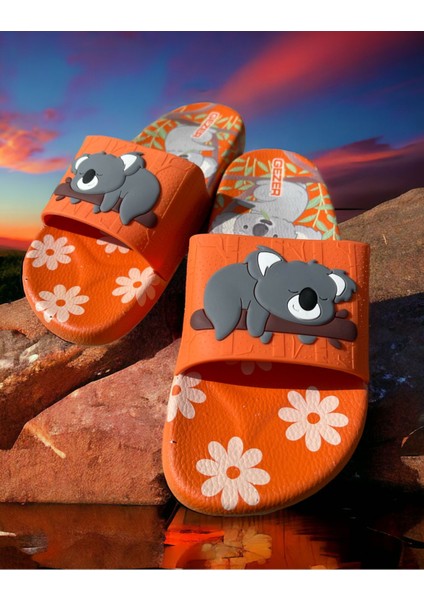 Koala Detaylı Kaymaz Plastik Havuz Deniz Banyo Balkon Teras Ev ve Sokak Terliği fiyatları