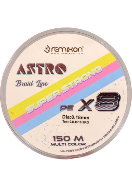 Astro 8x 0.10MM 150M M.color Ip Misina Katamaranbalık