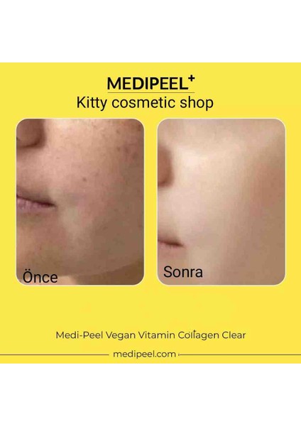 Vegan Vitamin Collagen Clear, Kolajen Yüz Parlatıcı 300 ml