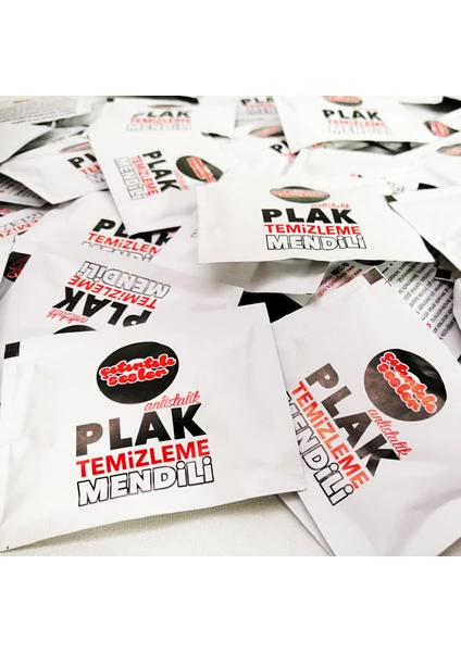 Antistatik Plak Temizleme Mendili (100 Adet)