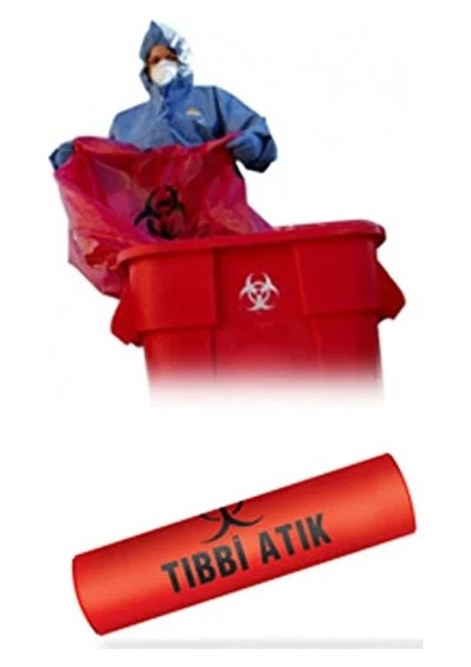Orta Boy 55 x 60 cm 300 gr 10 Lu Rulo x 1 Paket = 10 Adet (Kırmızı-Siyah Baskılı)