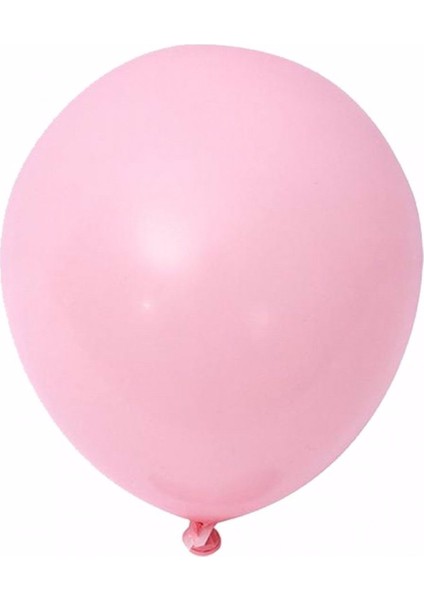 5 Inç Pembe Renk Küçük Boy 25 Li Dekorasyon Balonu