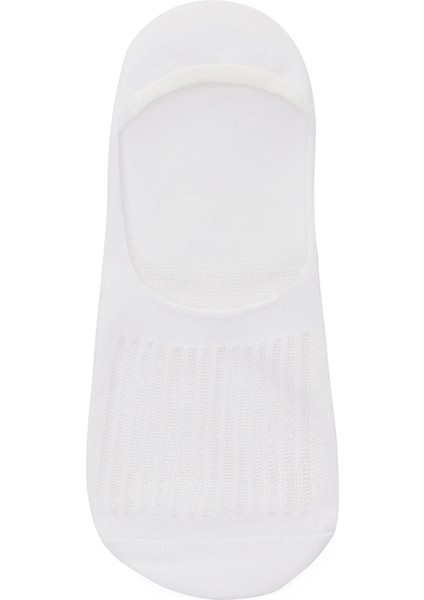 Kadın Beyaz Pamuklu Çorap 000A2C40076F