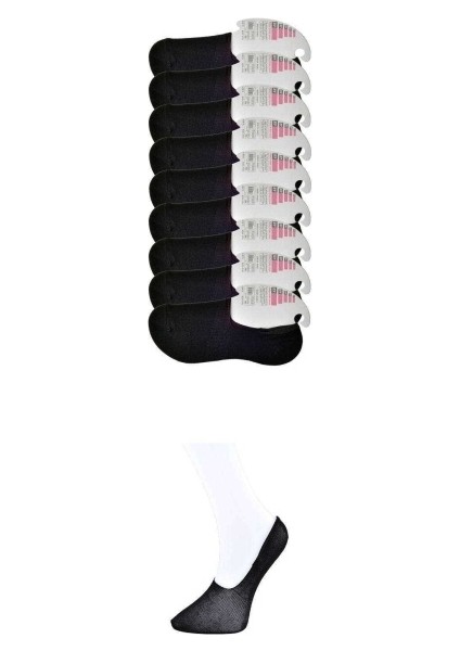 Siyah Kadın Babet Çorap 9 Çift