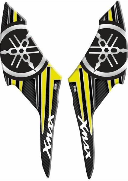 Yamaha Xmax 2018 - 2022 Uyumlu Yan Pad 014