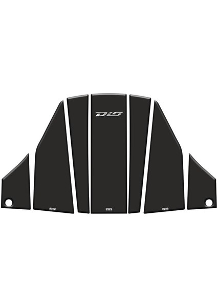 Honda Dio 2021 - 2024 Uyumlu Tank Pad Set 005