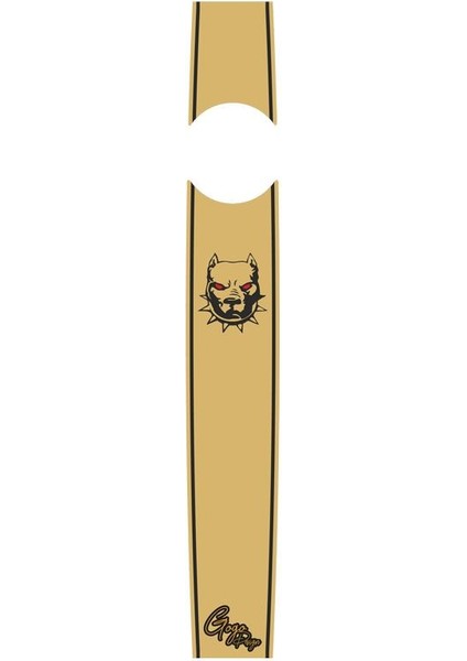 Cg Gold Pitbull Dekoratıf Depo Üstü Şeridi