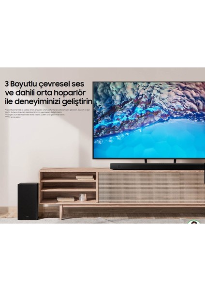 Dts Virtual x & Dolby Audio Derin ve Zengin Sesler 3.1 Kanal 430WAAT Hdmı, Bluetooth,usb ve Optik Bağlantı 3 Boyutlu Çevresel Soundbar