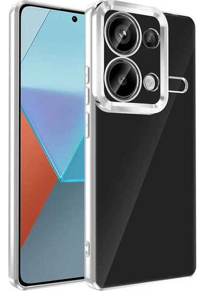 Xiaomi Redmi Note 13 Pro 4g Uyumlu Cpt Kılıf Gümüş