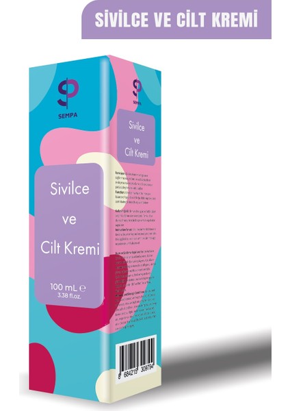 Akne Sivilce ve Çil Leke Cilt KREMİ 100 ml
