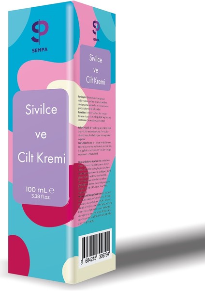 Akne Sivilce ve Çil Leke Cilt KREMİ 100 ml