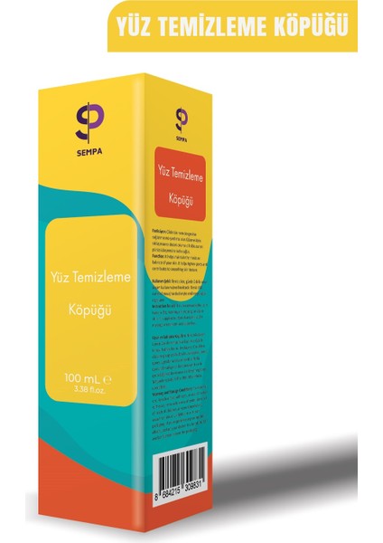 Yüz Temizleme Köpüğü 100 ml