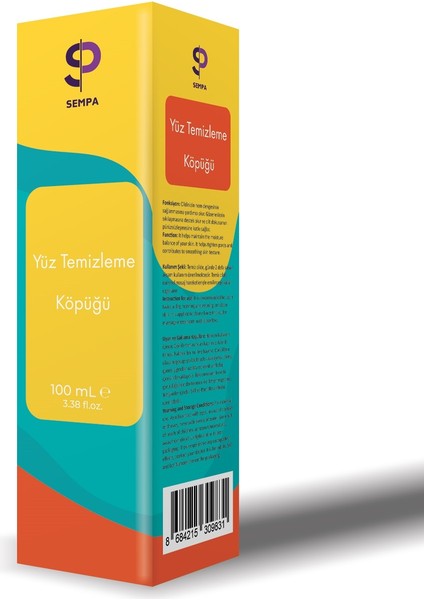 Yüz Temizleme Köpüğü 100 ml