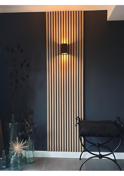 Meşe Rengi Panel 12'li, 240 cm, 18 mm kalınlık, 60x240 ölçü, şık ve dayanıklı seçim
