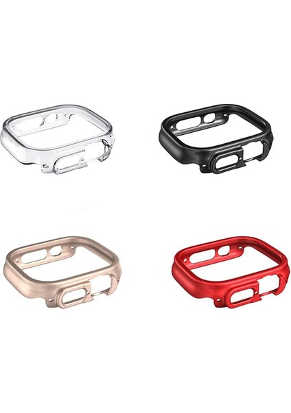 Apple Watch Ultra 49MM Uyumlu Bumper Kasa Koruyucu Çerçeve modelleri