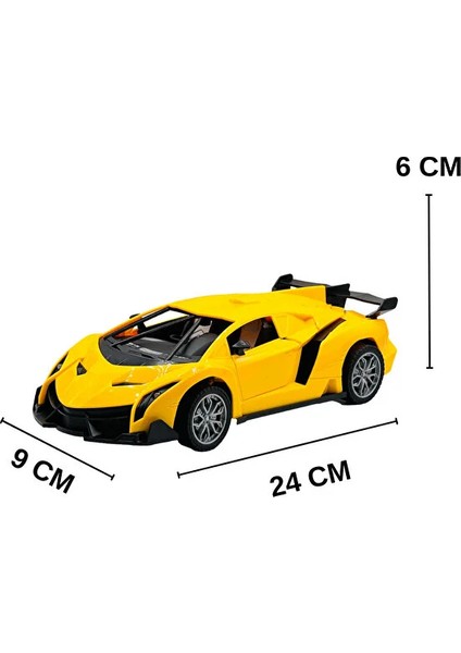 Uzaktan Kumandalı Full Fonksiyon Şarjlı 1:18 Kapı ve Bagajı Açılan 24 cm Araba