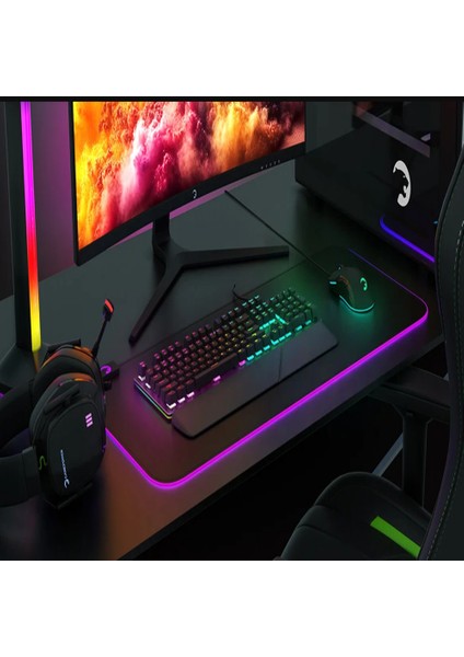 GK60 Oyuncu Klavyesi Bilek Destekli Akışkan Işıklı Kablolu Masaüstü Bilgisayar Dizüstü Ofis Gaming Keyboard