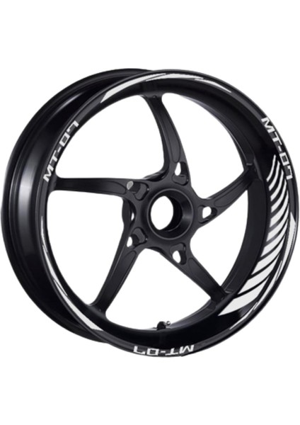 Yamaha Florasan Yeşil Mt-07 Uyumlu Racıng 1 Set Jant Şeridi modelleri